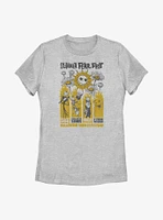 Disney The Nightmare Before Christmas Summer Fest Poster Panels Womens T-Shirt