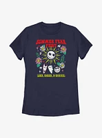 Disney The Nightmare Before Christmas Summer Back Womens T-Shirt