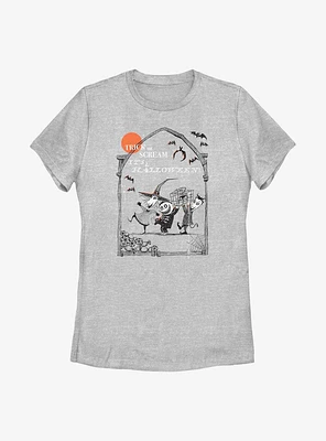 Disney The Nightmare Before Christmas Trick Or Scream Womens T-Shirt