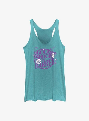Disney The Nightmare Before Christmas Lock, Shock And Barrel Womens Tank Top