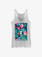 Disney The Nightmare Before Christmas Tropical Street Zero Womens Tank Top