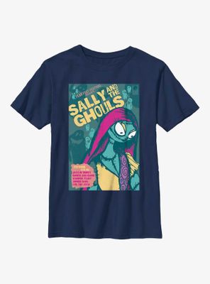 Disney The Nightmare Before Christmas Fear Fest Sally Poster Youth T-Shirt