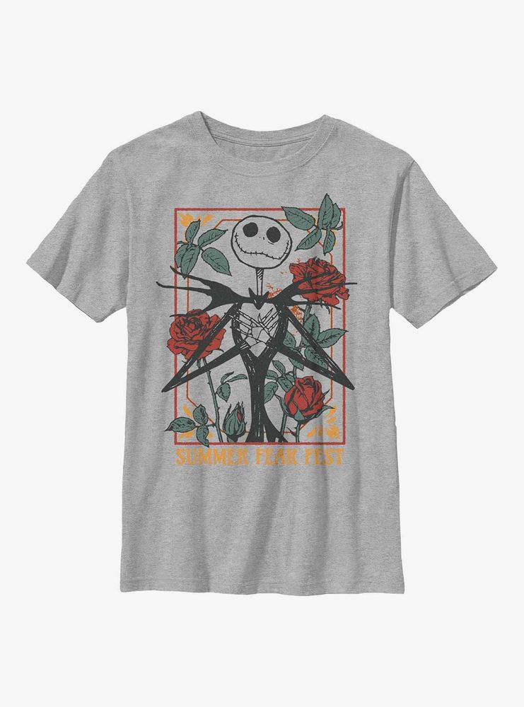 Disney The Nightmare Before Christmas Jack Summer Fear Fest Youth T-Shirt