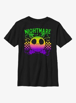 Disney The Nightmare Before Christmas Jack Sunset Youth T-Shirt