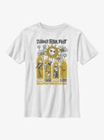 Disney The Nightmare Before Christmas Summer Fest Poster Panels Youth T-Shirt