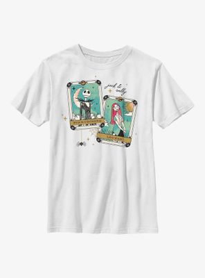 Disney The Nightmare Before Christmas Tarot Cards Youth T-Shirt