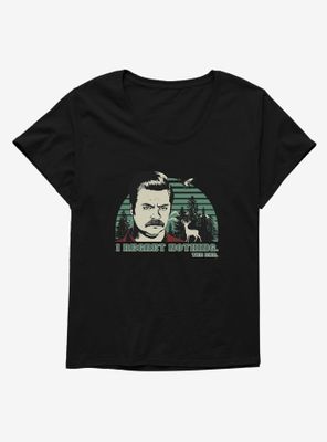 Parks And Recreation I Regret Nothing Womens T-Shirt Plus