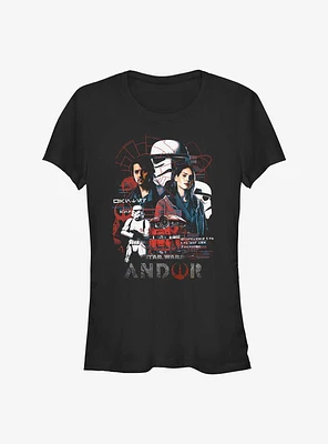 Star Wars: Andor Hero Print Girls T-Shirt