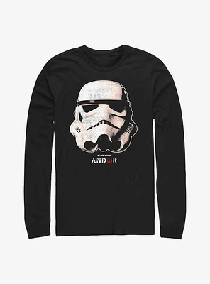 Star Wars: Andor Trooper Face Long-Sleeve T-Shirt