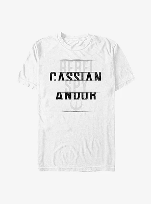 Star Wars: Andor Rebel Spy Cassian T-Shirt