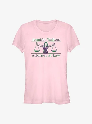 Marvel She-Hulk: Attorney At Law Scales Girls T-Shirt