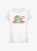 Marvel She-Hulk: Attorney At Law Spray Paint Logo Girls T-Shirt