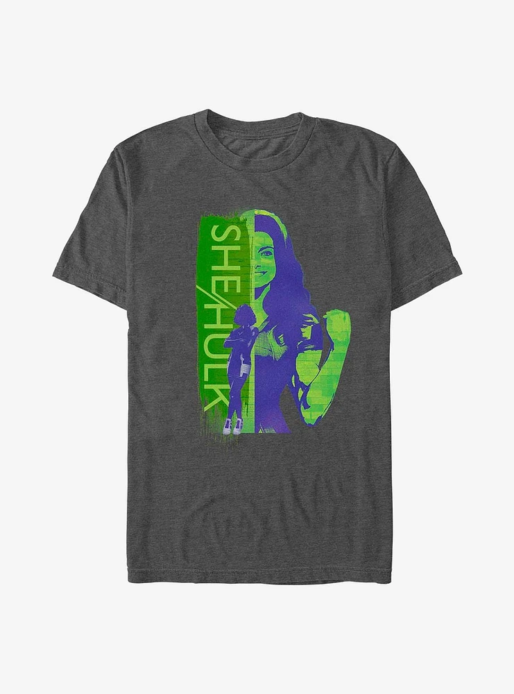 Marvel She-Hulk: Attorney At Law Silhouette T-Shirt