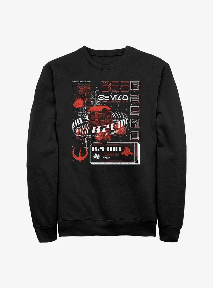 Star Wars Andor B2EMO Infographic Sweatshirt