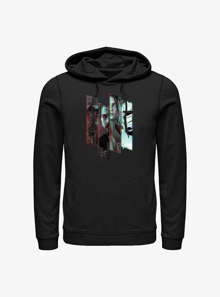 Star Wars Andor Group Glitch Hoodie