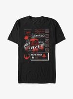 Star Wars Andor B2EMO Infographic T-Shirt