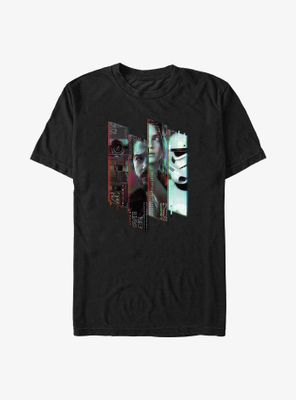 Star Wars Andor Group Glitch T-Shirt
