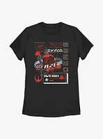 Star Wars Andor B2EMO Infographic Womens T-Shirt