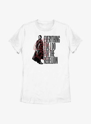 Star Wars Andor Everything For The Rebellion Womens T-Shirt