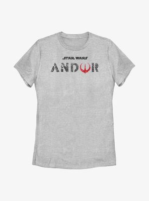 Star Wars Andor Flat Logo Womens T-Shirt