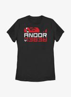 Star Wars Andor Rebel Panel Womens T-Shirt