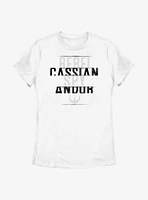 Star Wars Andor Rebel Spy Womens T-Shirt
