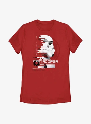 Star Wars Andor Storm Trooper Infographic Womens T-Shirt