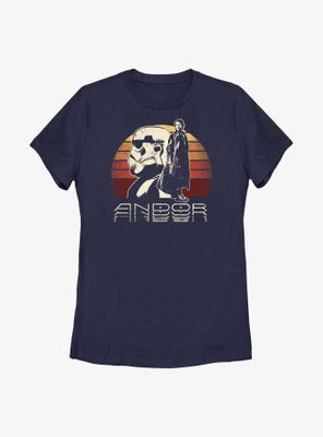 Star Wars Andor Trooper Sunset Womens T-Shirt