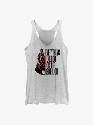 Star Wars Andor Everything For The Rebellion Womens Tank Top