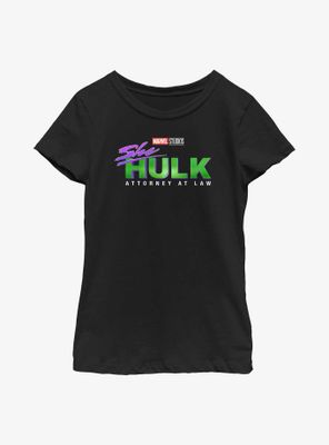 Marvel She-Hulk Attorney At Law Logo Youth Girls T-Shirt