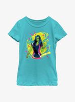 Marvel She-Hulk Graffiti Youth Girls T-Shirt