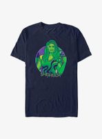 Marvel She-Hulk Color Block Circle Badge T-Shirt