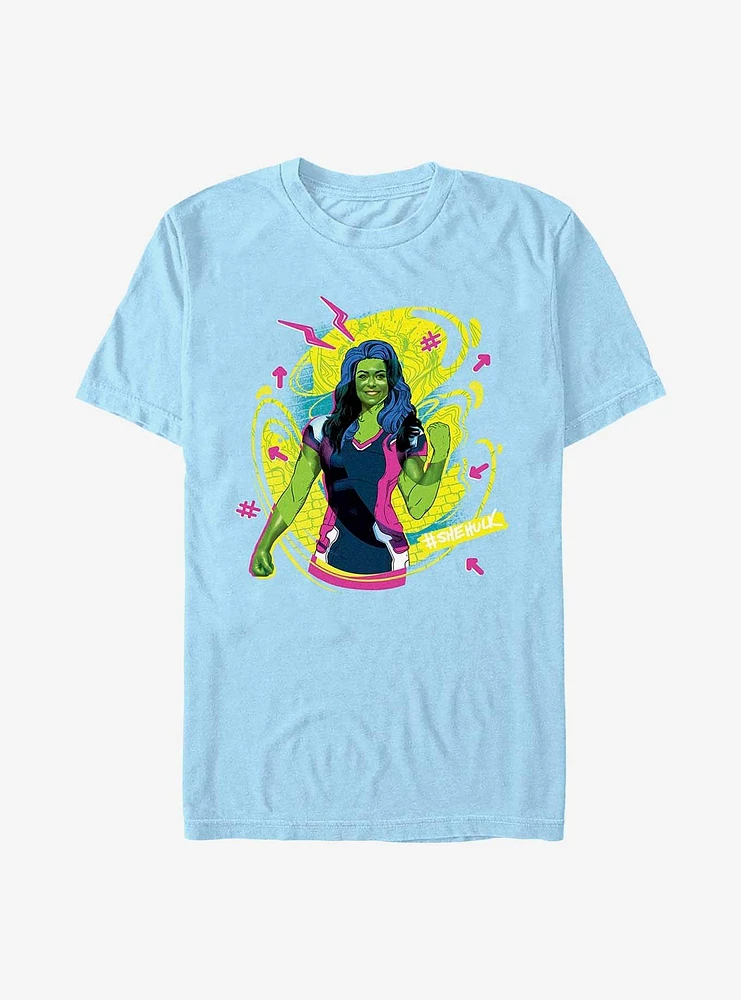 Marvel She-Hulk Graffiti T-Shirt