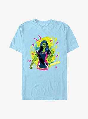 Marvel She-Hulk Graffiti T-Shirt