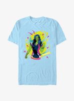 Marvel She-Hulk Graffiti T-Shirt