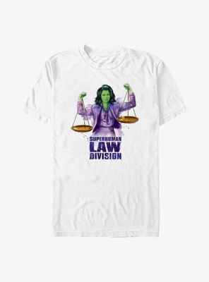 Marvel She-Hulk Superhuman Law Scales T-Shirt