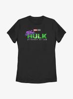 Marvel She-Hulk Attorney At Law Logo Womens T-Shirt