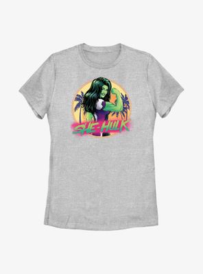 Marvel She-Hulk Beach Badge Womens T-Shirt