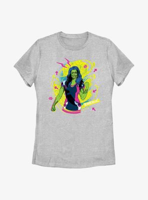 Marvel She-Hulk Graffiti Womens T-Shirt