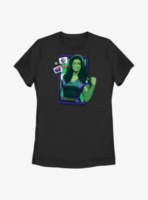 Marvel She-Hulk Phone Screen Womens T-Shirt