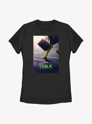 Marvel She-Hulk Poster Womens T-Shirt
