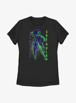 Marvel She-Hulk Walters Gradient  Womens T-Shirt