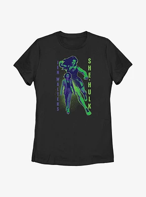 Marvel She-Hulk Walters Gradient  Womens T-Shirt