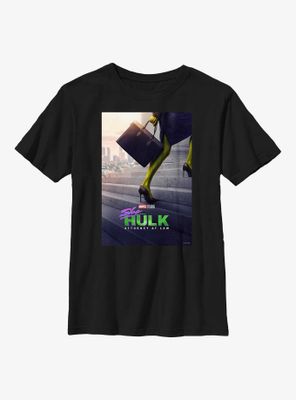 Marvel She-Hulk Poster Youth T-Shirt