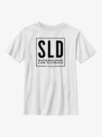 Marvel She-Hulk Superhuman Law Division Logo Youth T-Shirt