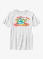 Marvel She-Hulk Spray Paint Logo Youth T-Shirt