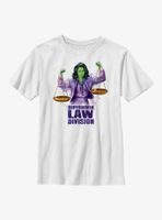 Marvel She-Hulk Superhuman Law Scales Youth T-Shirt