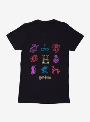 Harry Potter Animals Womens T-Shirt