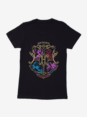 Harry Potter Color Shield Womens T-Shirt