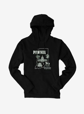 Parks And Recreation Pawnee Map Hoodie